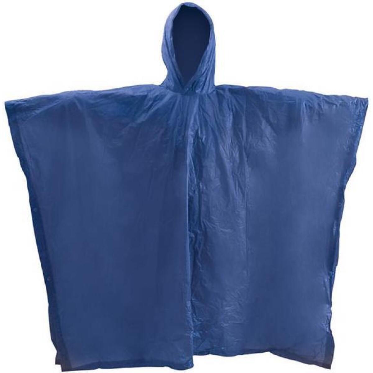 Impermeable Capucha Foy color Azul