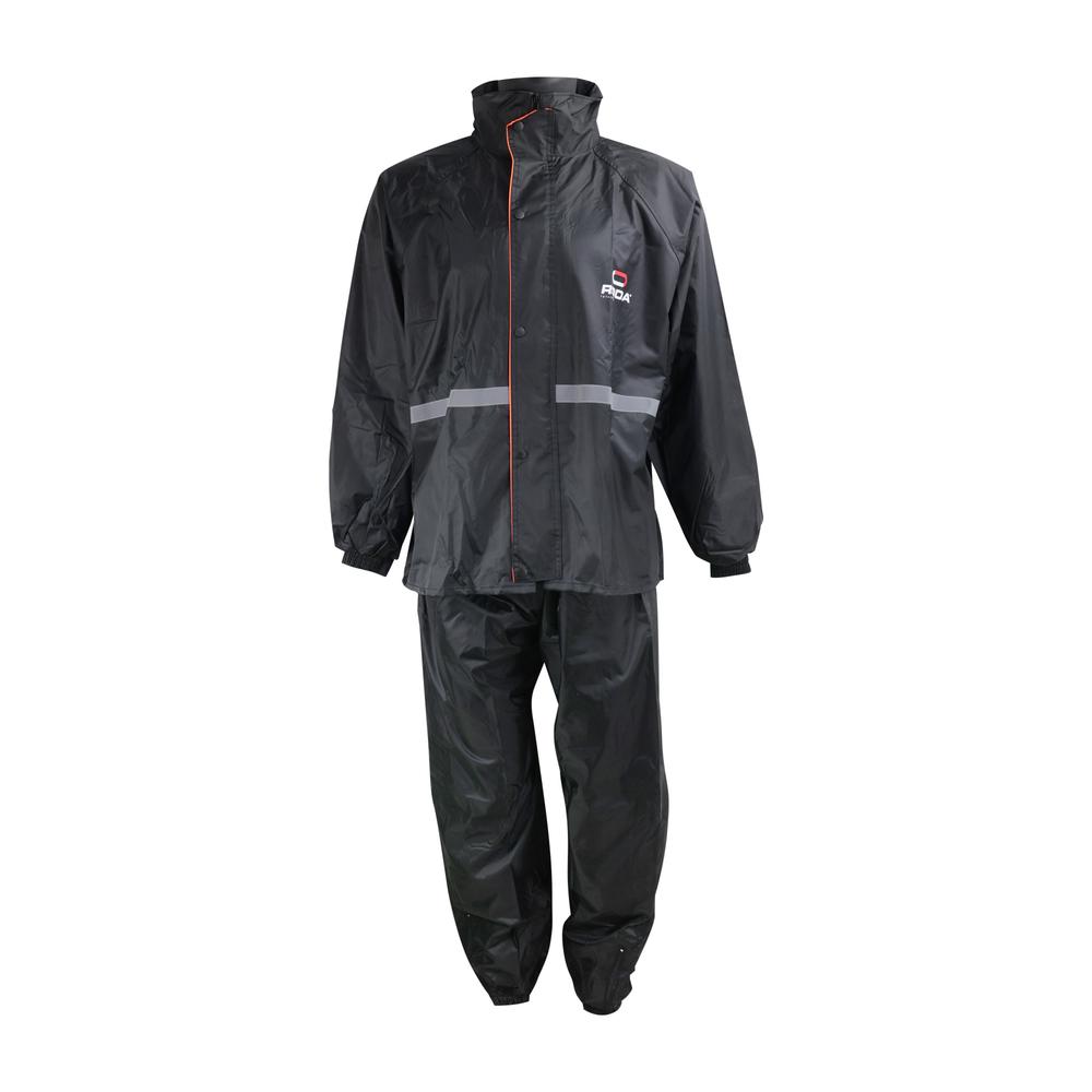 Impermeable 2 Piezas Negro Set