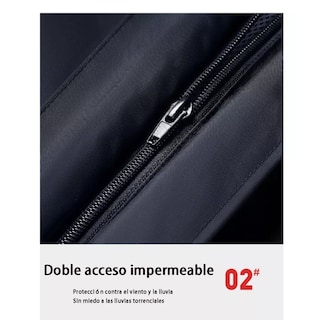 Foto 3 | Impermeable para Motociclista Reflejante Reforzado Eo Safe Imports Esi-10044 Negro