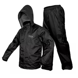Foto 1 | Impermeable Para Motociclista Altisima Calidad C/ Reflejante Talla Xl Eo Safe Imports Esi-13777 Negro