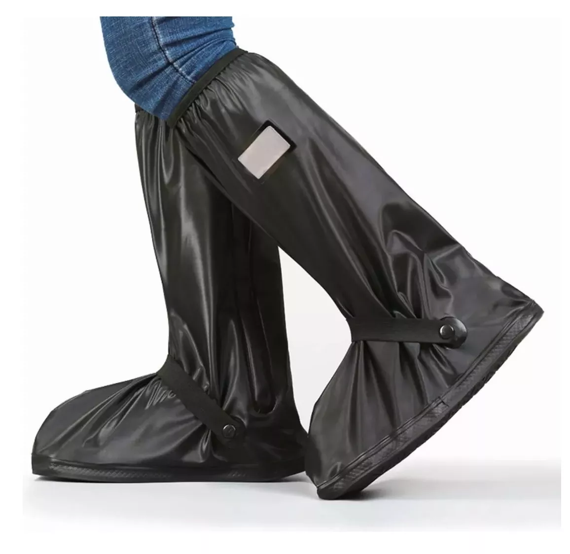 Foto 2 | Cubierta Para Zapato De Botas Impermeable Lluvia, Talla:l 30 Cm Negro