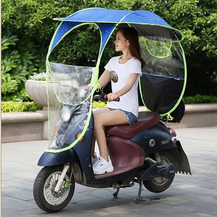 Foto 6 pulgar | Cubierta Impermeable Y Resistente A Los Rayos Uv Para Motocicleta, Protección Contra La Lluvia Y El Sol