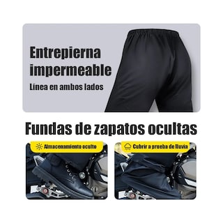 Foto 3 | Impermeable Reflectante Con Capucha Talla Xl Eo Safe Imports Esi-19992 Gris