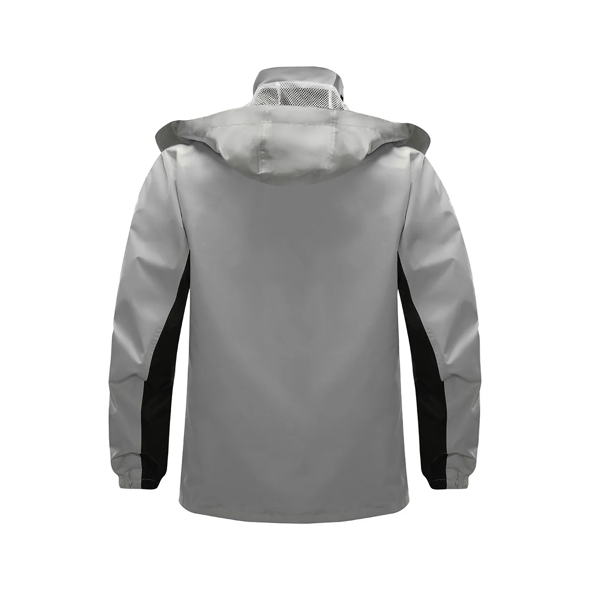 Foto 3 pulgar | Impermeable Reflectante Con Capucha Talla L Eo Safe Imports Esi-19991 Gris