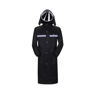 Foto 1 | Gabardina Impermeable Rompevientos Talla Xl Eo Safe Imports Esi-20766 Negro
