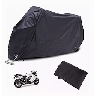 Foto 2 | Funda Para Motocicleta Impermeable Xxl, Protección Uv/lluvia Esi-6019 Negro