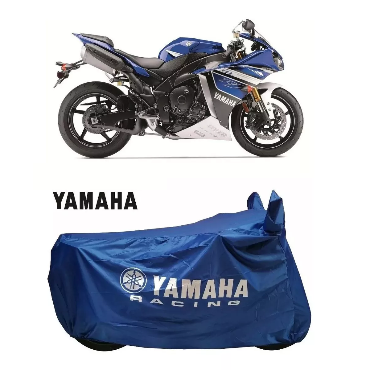 Foto 3 pulgar | Cubierta Funda Impermeable Compatible Yamaha Deportiva Eo Safe Imports Esi-13796 Azul