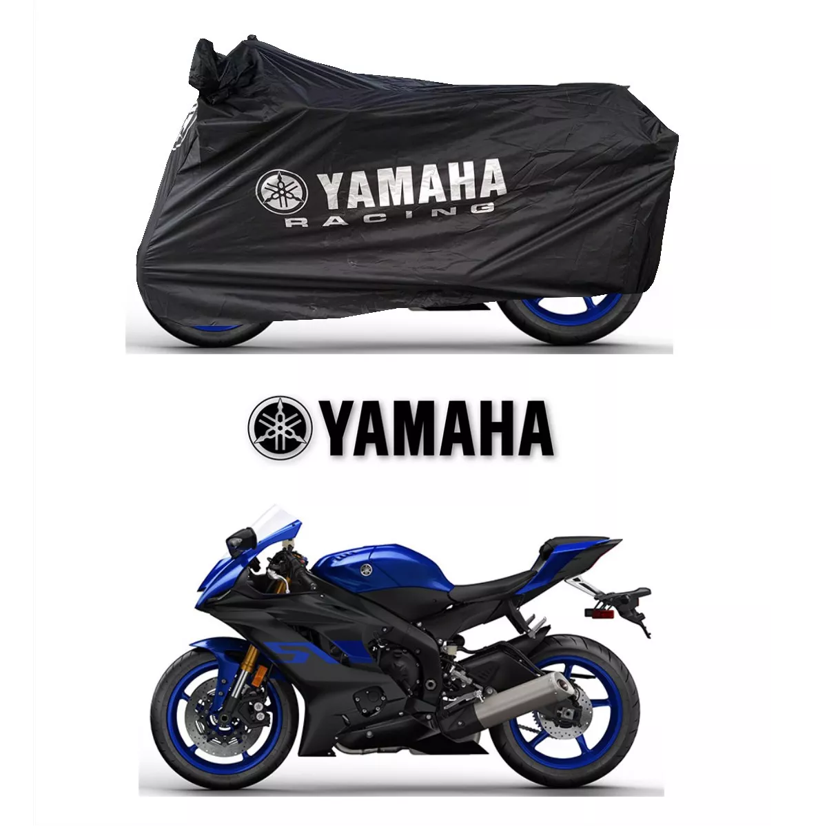 Foto 3 pulgar | Cubierta Funda Impermeable Compatible Yamaha Deportiva Eo Safe Imports  Esi-13797 Negro