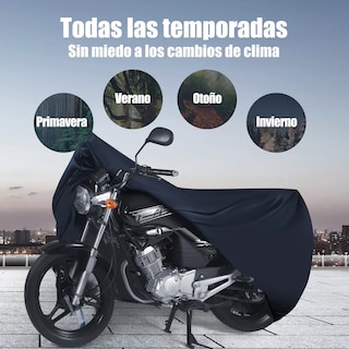 Foto 3 | Funda Motocicleta Impermeable Grueso Eo Safe Imports Esi-16721 Negro