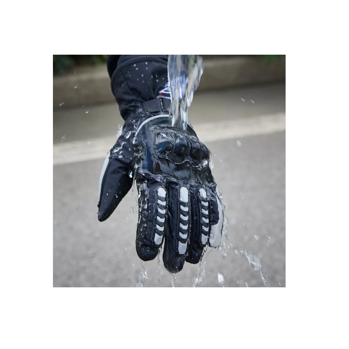 Foto 4 pulgar | Guantes De Moto Para Invierno Impermeables Térmicos Talla Xxl Eo Safe Imports Esi-16850 Negro