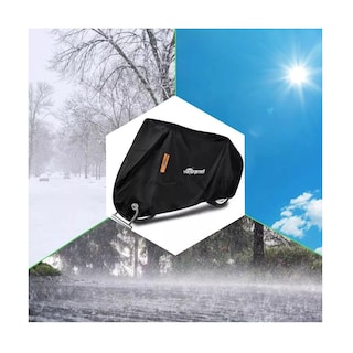 Foto 3 | Funda De Moto Impermeable, Resistente Al Polvo, A La Nieve Eo Safe Imports Esi-9009 Negro