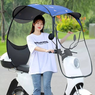 Foto 2 | Toldo Cubresol Moto General Impermeable Para Motocicletas Eo Safe Imports Esi-8957-1 Azul