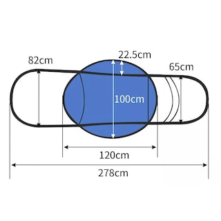 Foto 5 | Toldo Cubresol Moto General Impermeable Para Motocicletas Eo Safe Imports Esi-8957-1 Azul