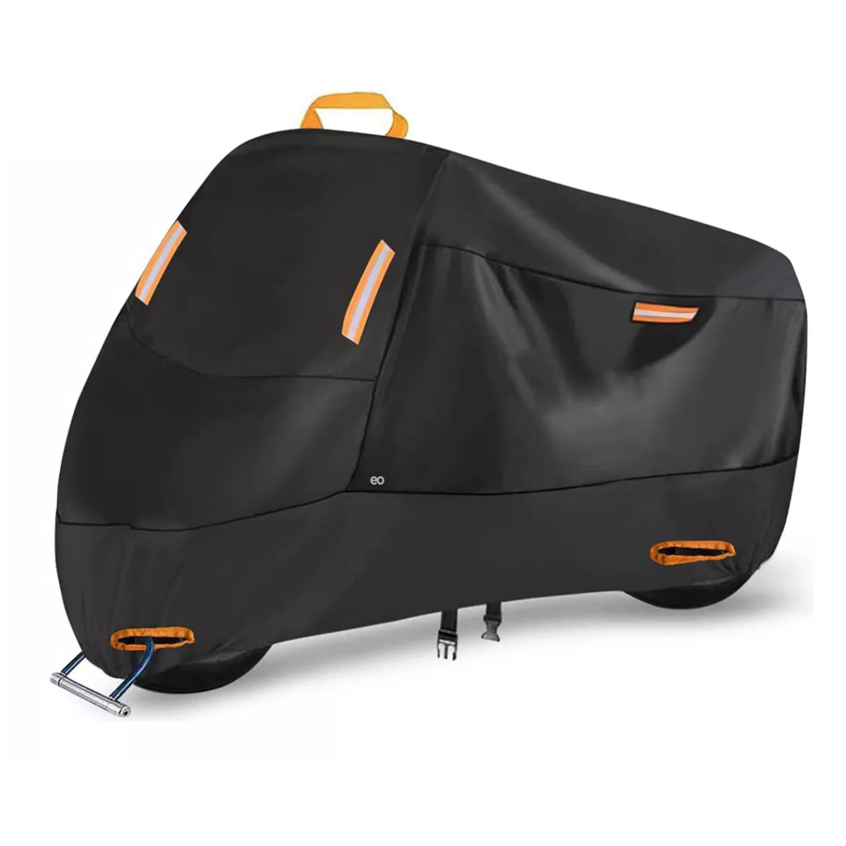 Foto 2 pulgar | Funda Motocicleta Impermeable Grueso Cubiertas Para Moto 2xl Eo Safe Imports Esi-17834-1 Negro