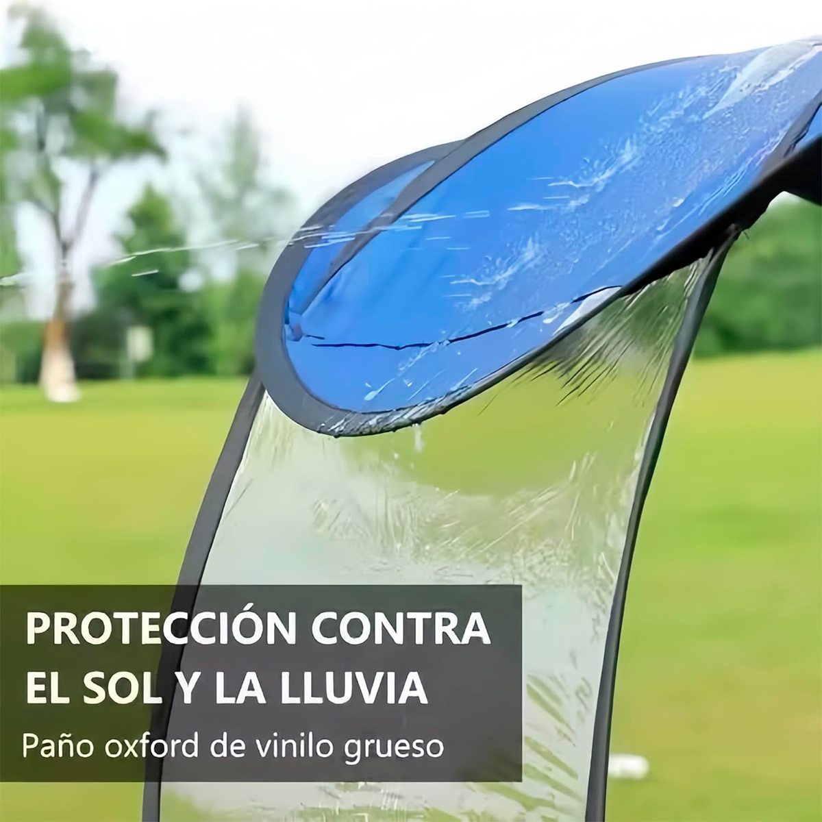 Foto 3 | Cubresol, Toldo, Para Motoneta, Impermeable, Proteccion Contra La Lluvia, Materiales De Alta Resistencia