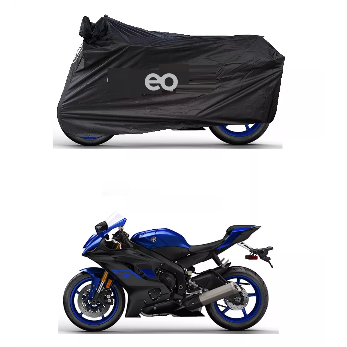 Foto 3 pulgar | Cubierta Funda Impermeable Compatible Yamaha Deportiva Eo Safe Imports Esi-13797-1 Negro
