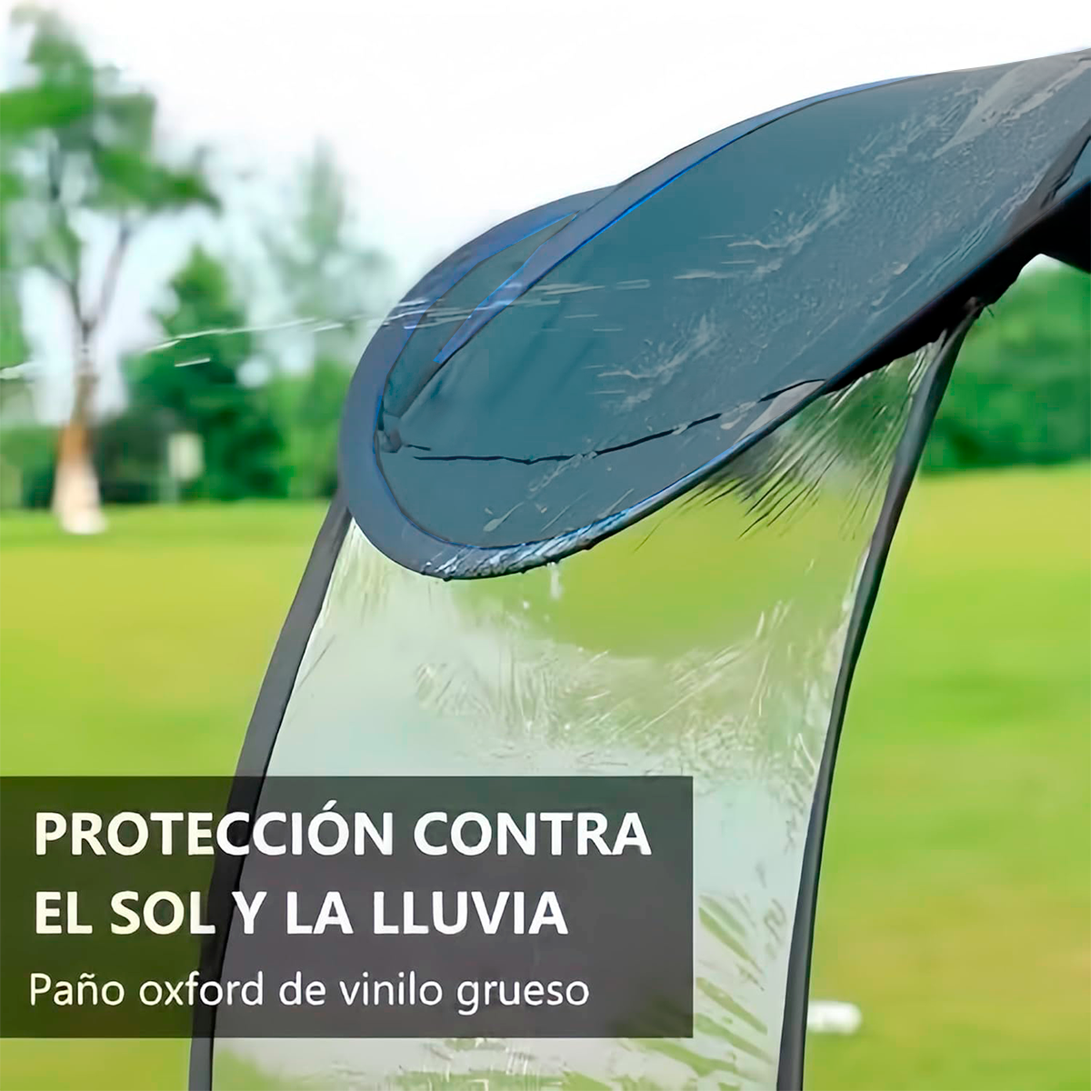 Foto 5 pulgar | Cubresol, Toldo, Para Motoneta, Impermeable, Proteccion Contra La Lluvia, Materiales De Alta Resistencia