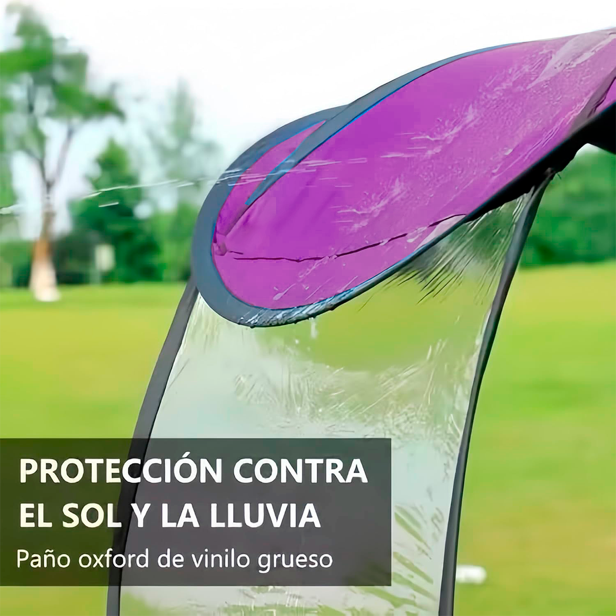 Foto 5 pulgar | Cubresol, Toldo, Para Motoneta, Impermeable, Proteccion Contra La Lluvia, Materiales De Alta Resistencia