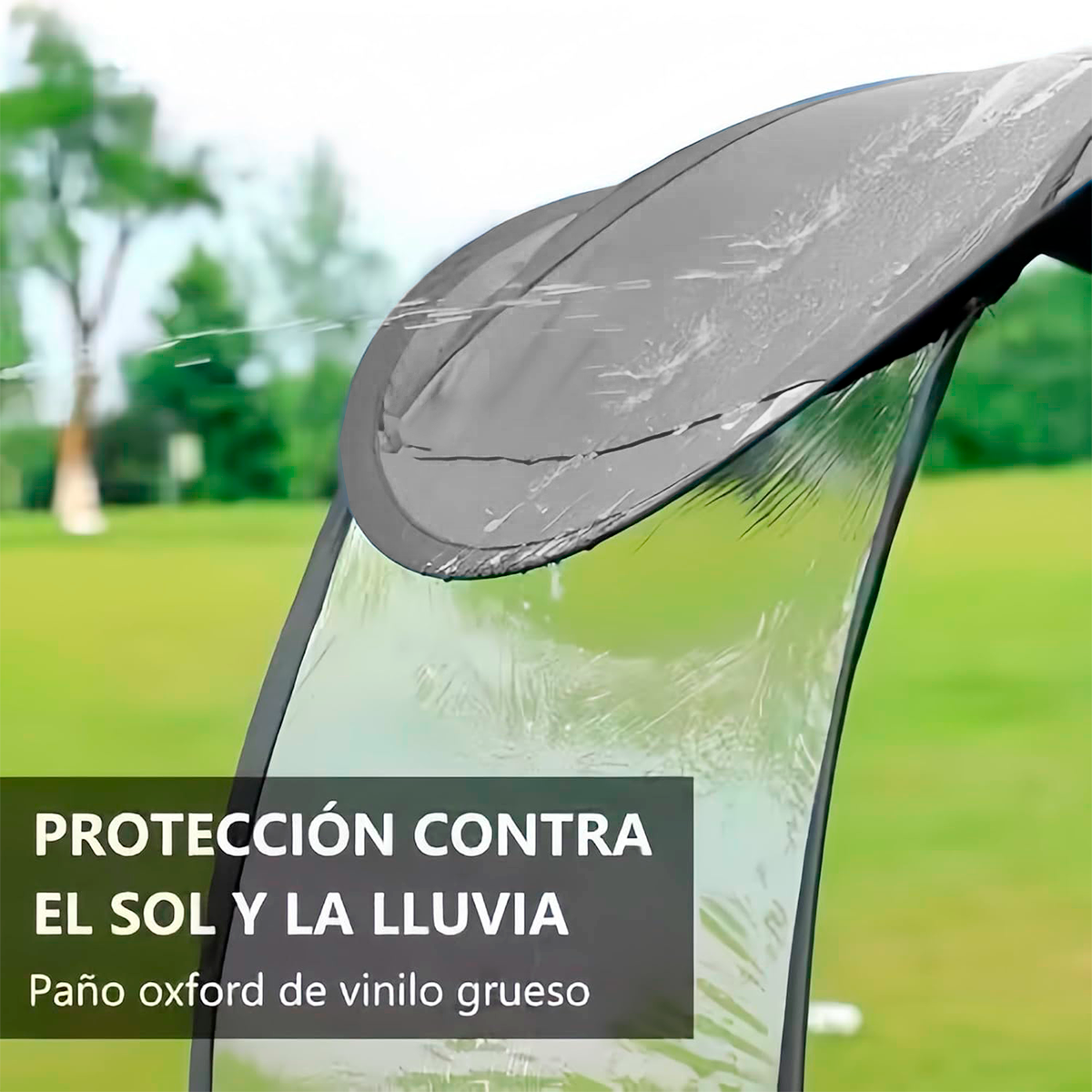 Foto 5 pulgar | Cubresol, Toldo, Para Motoneta, Impermeable, Proteccion Contra La Lluvia, Materiales De Alta Resistencia