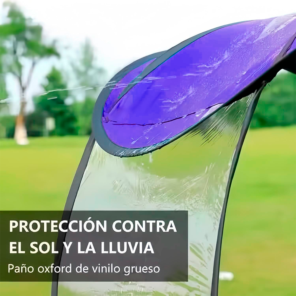 Foto 5 pulgar | Cubresol, Toldo, Para Motoneta, Impermeable, Proteccion Contra La Lluvia, Materiales De Alta Resistencia