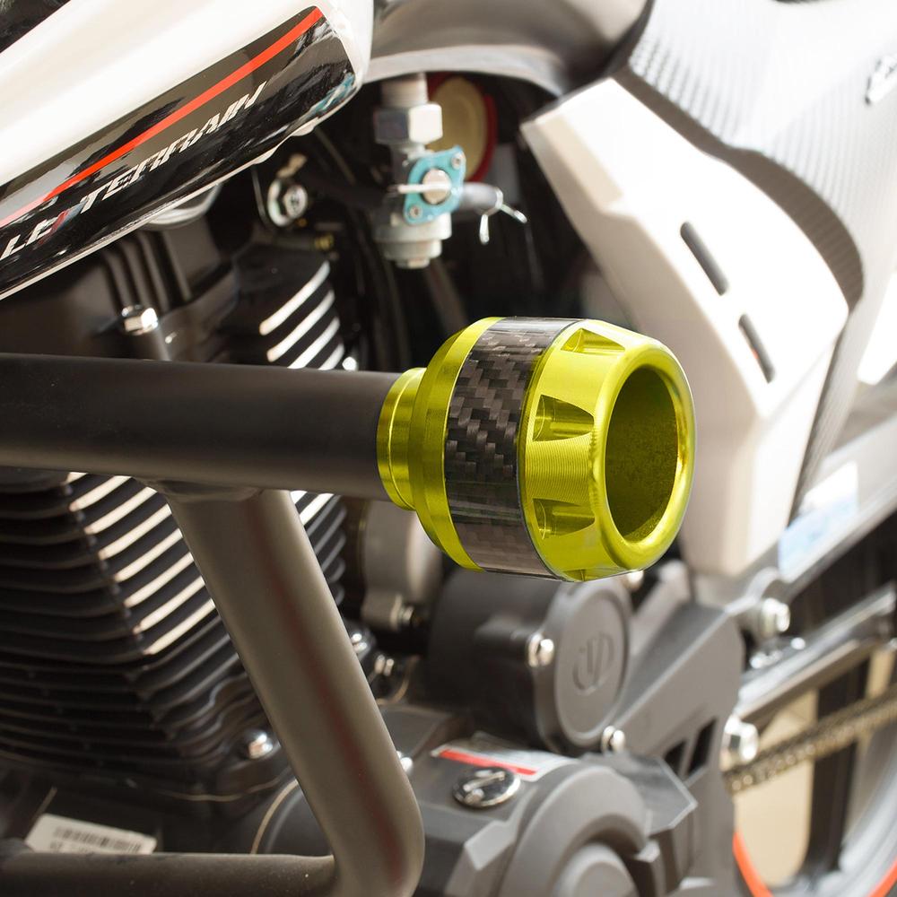 Foto 6 pulgar | Repuestos Puntas Slider Para Moto Talla Xl Amarillo Kinlley