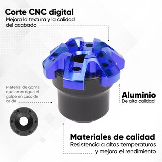 Foto 3 | Repuestos Puntas Slider Para Moto Talla G Azul Kinlley