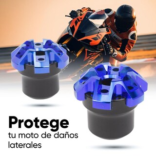 Foto 4 | Repuestos Puntas Slider Para Moto Talla G Azul Kinlley