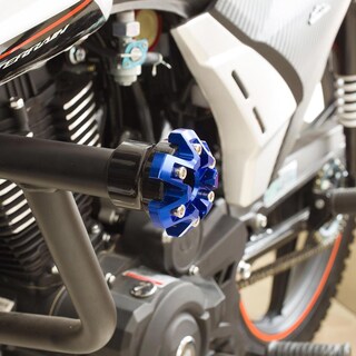 Foto 7 | Repuestos Puntas Slider Para Moto Talla G Azul Kinlley