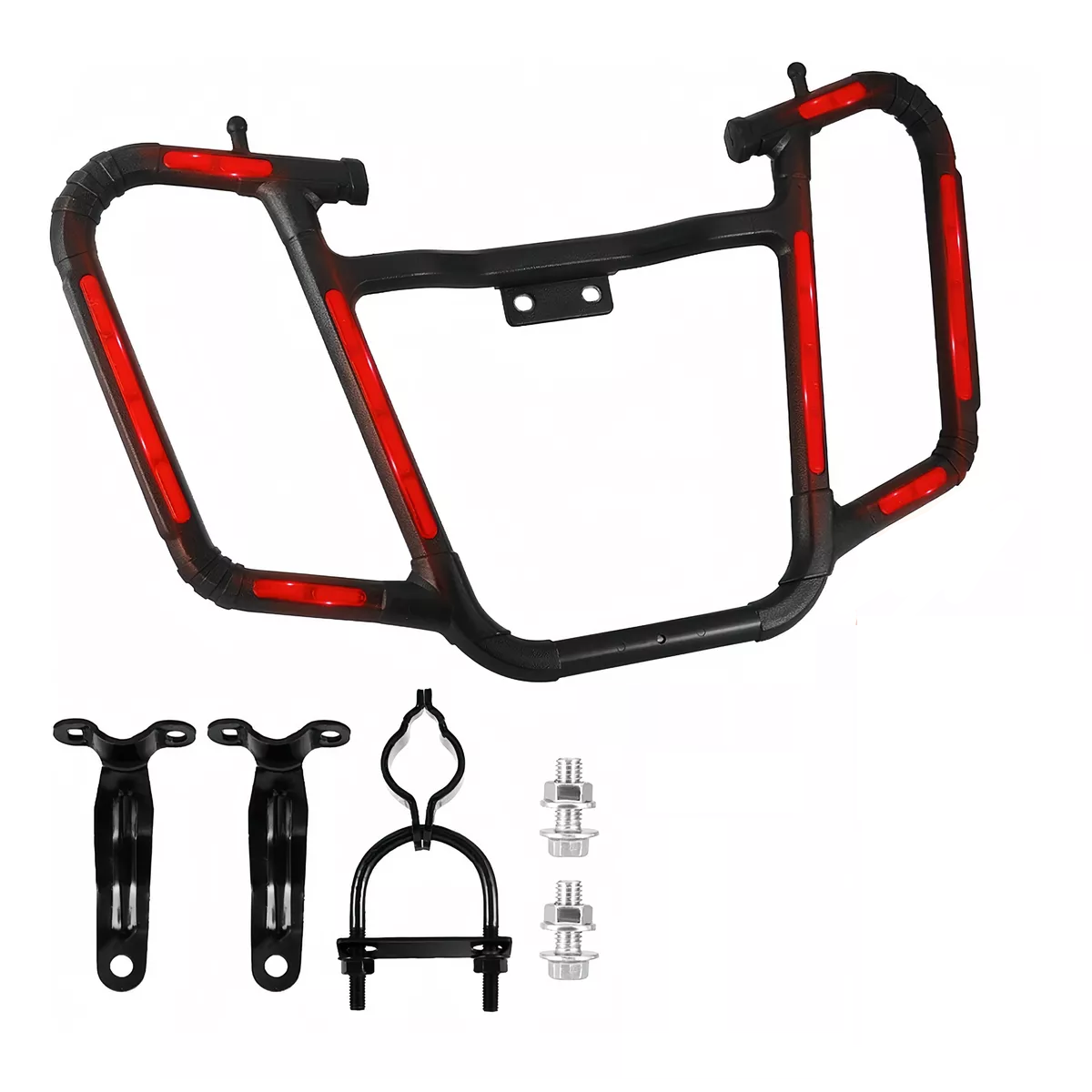 Foto 4 pulgar | Defensa Parachoque Acero Reforzada Universal Eo Safe Imports ESI-16807 Negro