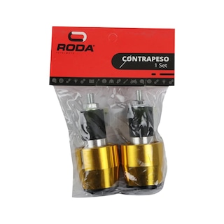 Foto 4 | Contrapeso Roda Dorado 2 Piezas