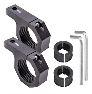 Foto 1 | Bases Para Luces Belug Auxiliares Metal Motocicleta Auto 2 Pzs Negro