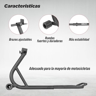 Foto 3 | Soporte para Moto 200cc Mach Universal 210 kg color Rojo