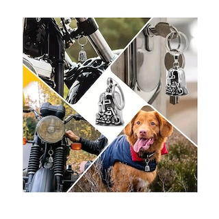 Foto 5 | Campanas Guardian Bell para Motocicleta 2 Piezas Plateado