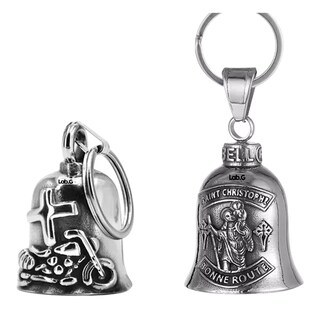 Foto 1 | Campana Biker Amuleto Para Motos Guardian Bell 2 Unid, Plateado