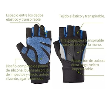 Foto 4 | Guantes Belug color Negro Talla L