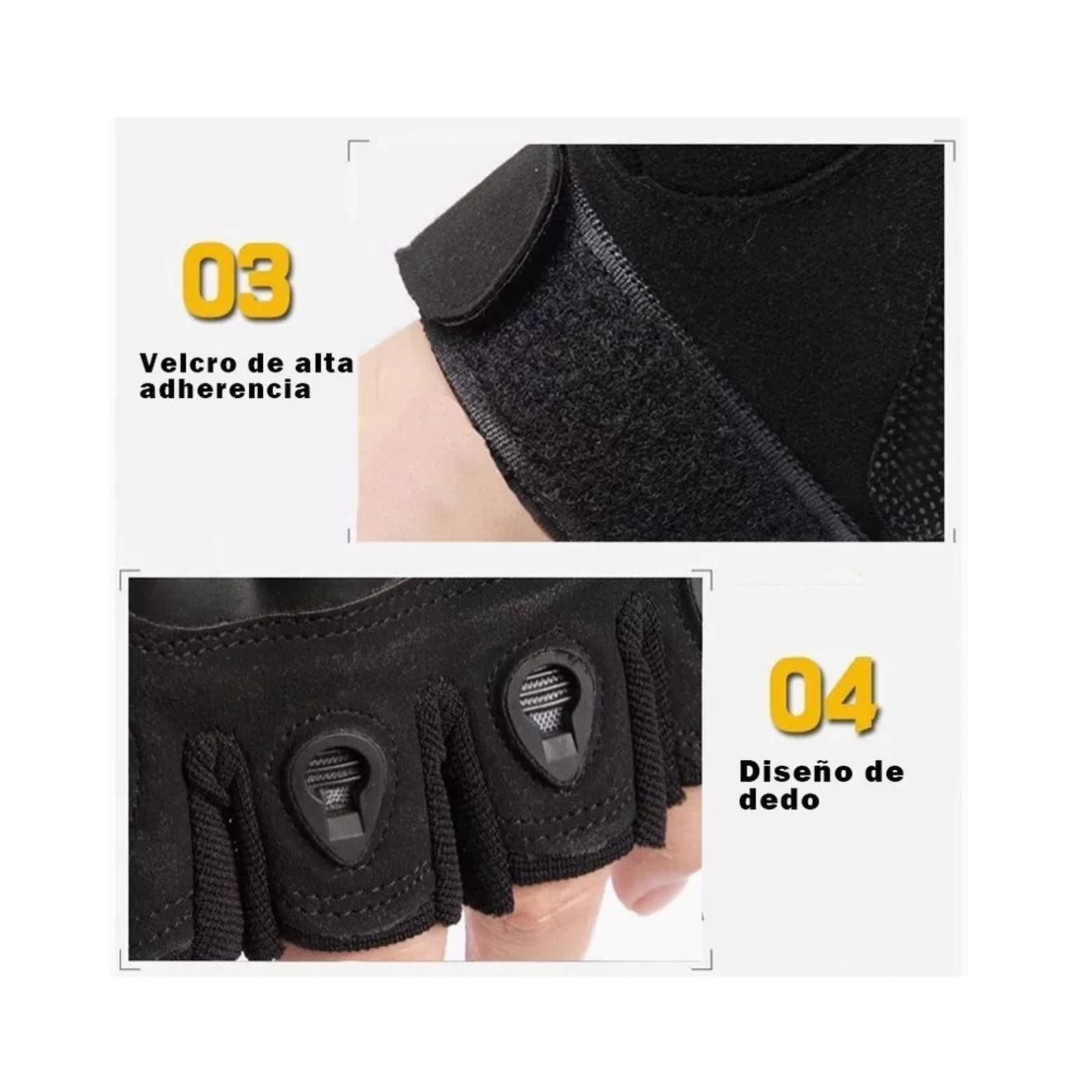 Foto 4 pulgar | Guantes Tácticos Belug color Negro Talla Xl