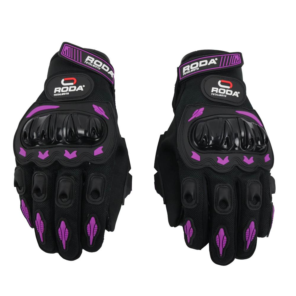 Foto 3 pulgar | Guantes Roda con Limpia Mica Morado Talla Mediano