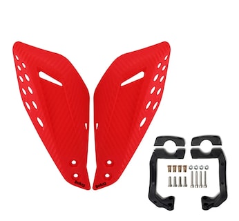 Foto 1 | Protector Manubrio Moto Cubrepuño Universale Para Motocros Rojo