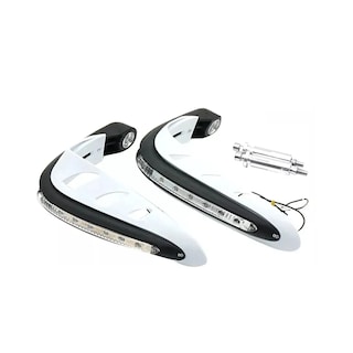 Foto 1 | Cubre Puños Universal Motocicleta Con Luz Led Amarillo Eo Safe Imports Esi-20931 Blanco
