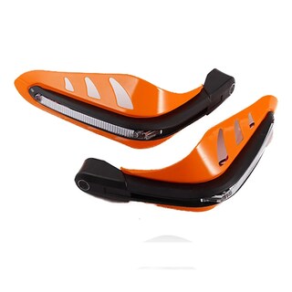 Foto 1 | Cubre Puños Universal Motocicleta Con Luz Led Blanco Eo Safe Imports Esi-20935 Naranja
