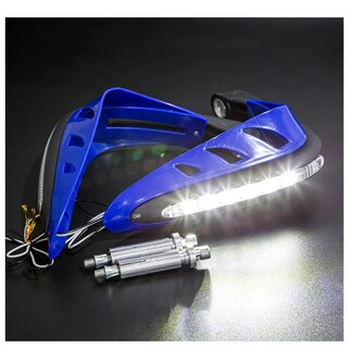 Foto 2 | Cubre Puños Universal Motocicleta Con Luz Led Blanco Eo Safe Imports Esi-20934 Azul