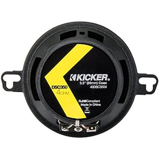 Foto 3 | Bocinas Kicker Dsc350 color Negro de 3.5 Pulgadas de 80 W Max