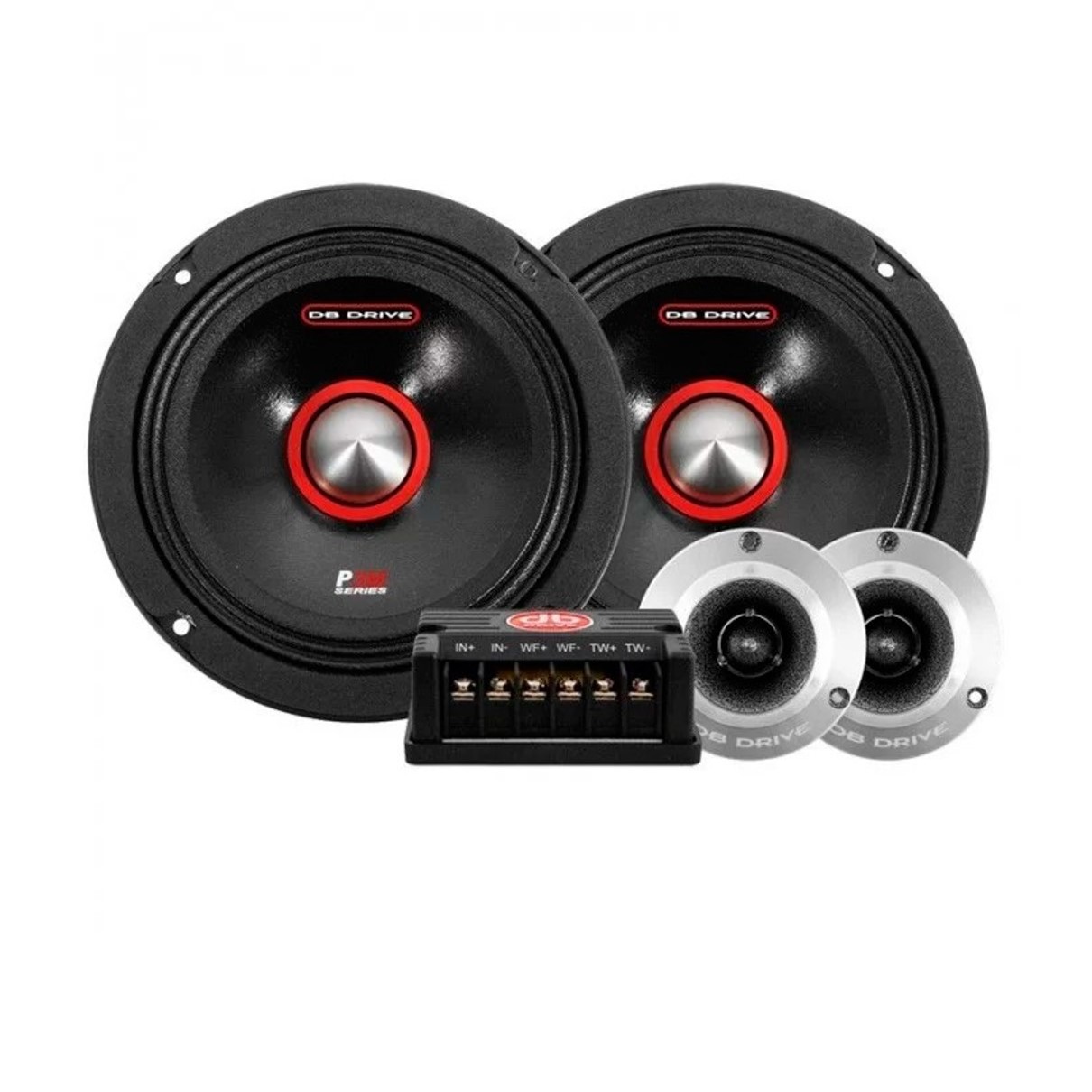 Set De Medios Db Drive P3 6k 2 Vías 6.5 250w Max Mod Db Drive545