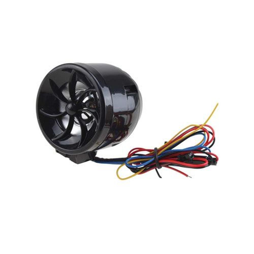 Foto 4 pulgar | Bocinas Kinlley Negras con Alarma NE MP3/FM MT483