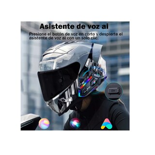 Foto 2 | Audífono Con Bluetooth Para Casco De Motocicleta Eo Safe Imports Esi-16813 Multicolor