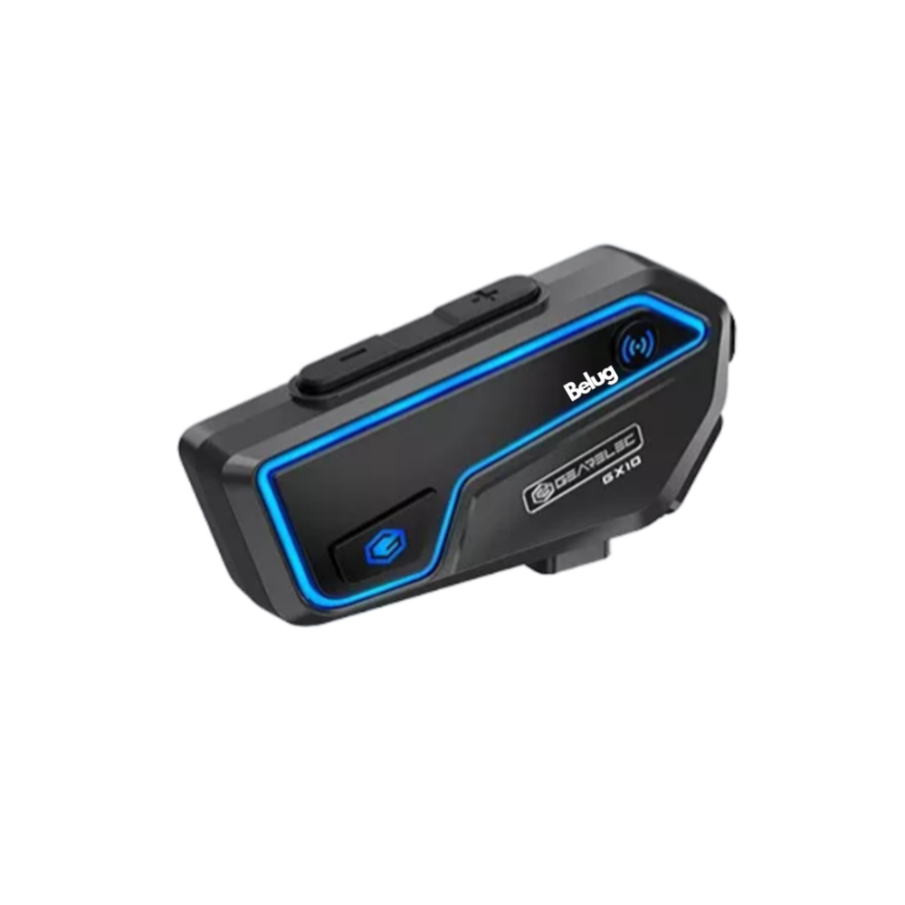Foto 2 pulgar | Intercomunicador Audífonos Bt 5.2 Para Casco Fm 2000m Ip67 Belug, Negro