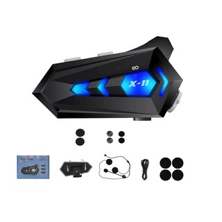 Foto 3 | Audífonos Para Casco De Motos Bluetooth Impermeable Eo Safe Imports Esi- 19997 Negro