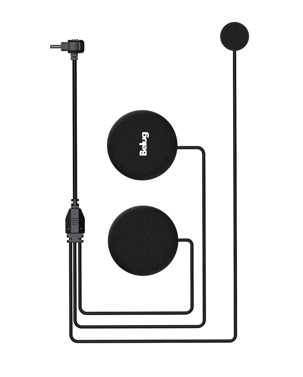 Foto 4 pulgar | Intercomunicador De Moto Aur Difícil Para Micrófonos Negro