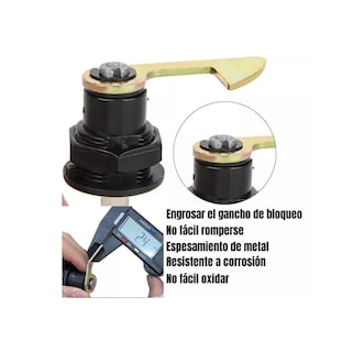 Foto 3 | Cerradura De Maletero Trasera Para Motocicleta Eo Safe Imports Esi-16803 Negro