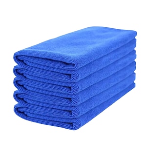 Foto 1 | Toallas de Microfibra Azul 6 Piezas